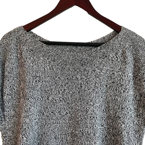 Talbots Black and White Knit Sweater - Picture 5 of 10